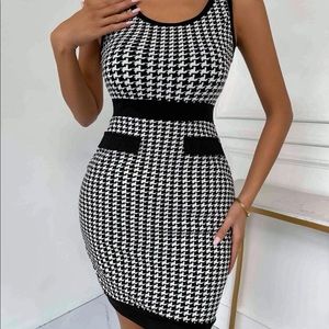 Cantrast Binding bodycon dress